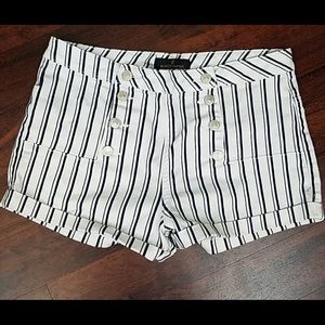 Almost Famous Blue Striped Shorts Size 13